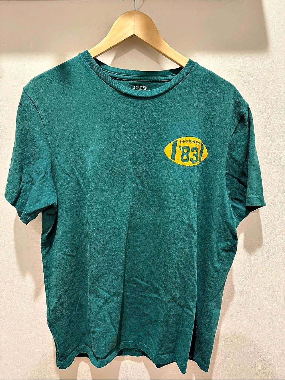 J.Crew Men's Cotton Graphic Tee Size Large